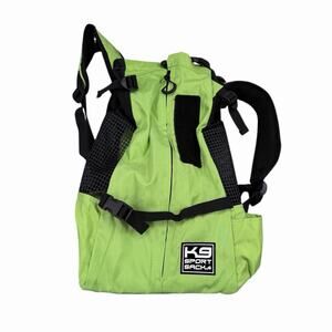 K9 Sport Sack Pet Dog Cat Carrier Backpack Lime Green Size M Ventilated